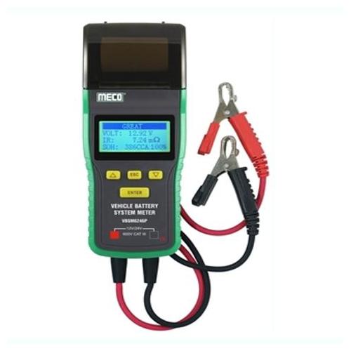 Meco Vehicle Battery System Meter with Built - In Printer Suitable for 12 and 24 V DC Batteries, VBSM6246P