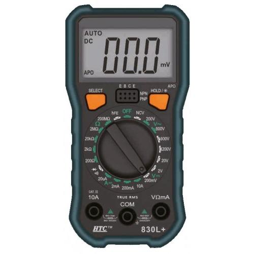 HTC 2000 Count Digital Multimeter, DM-830L+