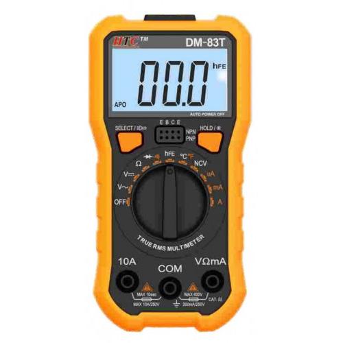 HTC Digital TRms Multimeter With Temp, DM-83T