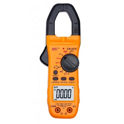 HTC 600A AC/DC Clamp Meter With Temp and Freq, CM-2016