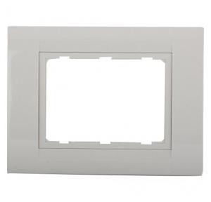 Anchor Roma Classic Tresa Plate With Base Frame 3M, 30238WH (White) & Anchor Roma Classic 20A 1 Way Switch, 21066MB