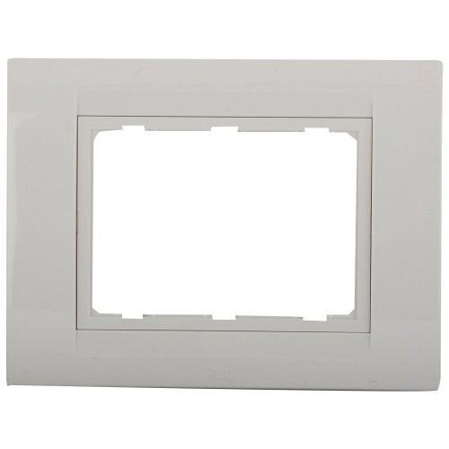 Anchor Roma Classic Tresa Plate With Base Frame 3M, 30238WH (White) & Anchor Roma Classic 20A 1 Way Switch, 21066MB