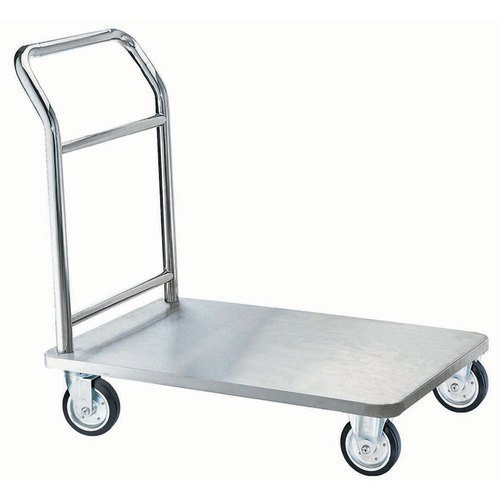 Platform Trolley SS-202, Size - 3x5 Feet With Heavy Duty Castors, Load Capacity - 1000kg