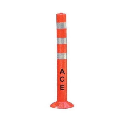 Ace Spring Post, Model - ACE-SP-750 PU, Material PU, Body Diameter - 80 mm, Base Diameter - 200 mm, Height - 750 mm