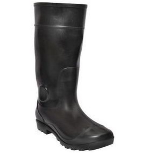 Hillson 101 Black Gumboots With Lining, Size: 5, Length: 12 Inch