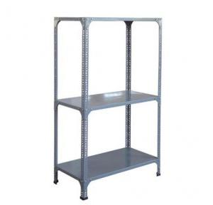 Slotted Iron Angle Rack, 18 Gauge, Size - 2400 x 400 x 1200 mm