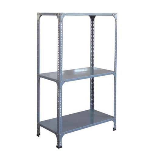 Slotted Iron Angle Rack, 18 Gauge, Size - 2400 x 400 x 1200 mm