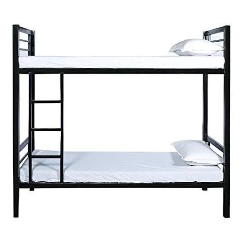 MS Bunk Bed, 18 Gauge, Size - 1800 x 900 x 725 mm with Mattress