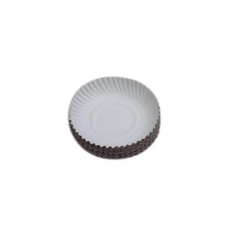 Disposable Paper Plate 8 Inch, Pack of 50 Pcs