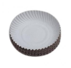 Disposable Paper Plate 10 Inch, Pack of 50 Pcs