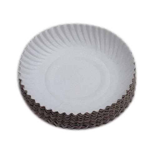 Disposable Paper Plate 10 Inch, Pack of 50 Pcs