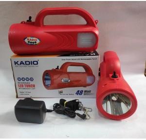 Kadio Nano Solar Power Based LED Rechargeable Torch, 48 Watt, Upto 1.2 km Long Range