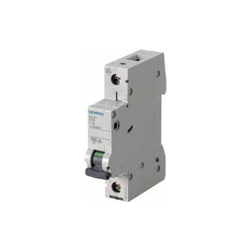 Siemens Switchgear MCB, 5SL61066RC(S), 6A, 1P, 1MW, 7.5kA