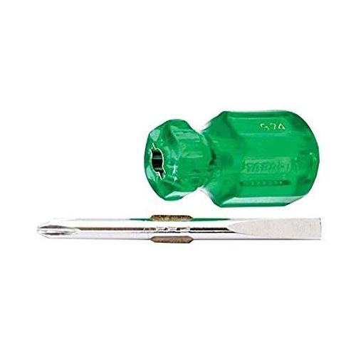 Taparia Two In One Stubby Screw Driver, Blade Length: 30mm, 974, (Pack Of 10 Pcs)
