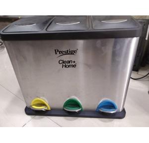 Prestige Color Coded Steel Pedal Dustbin, Capacity : 24 Ltr