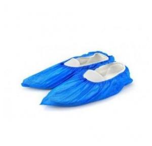 Dolphy Shoe Cover Disposable Plastic Blue, 1 Pair, DSCD0009