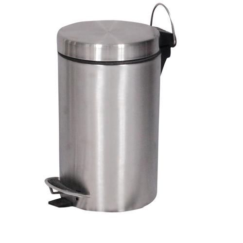 Pedal Dustbin SS202 5 Ltr 7 X 10 Inch