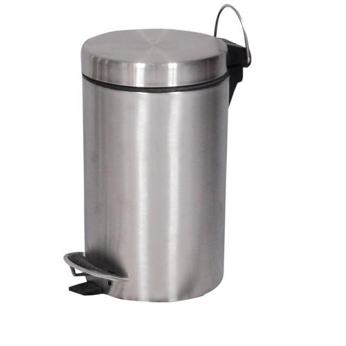 Pedal Dustbin Size: 7x10 Inch SS202 5 Ltr