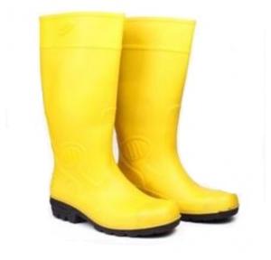 Hillson Phantom 412 Yellow Steel Toe Gumboots, Size: 8, Length: 15 Inch