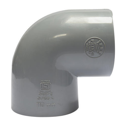 Prince PVC Elbow 110mm, Light Weight