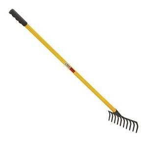 Falcon Premium Garden Rake With Steel Handle And Grip, FRWH-10