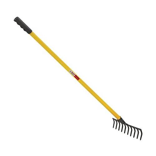 Falcon Premium Garden Rake With Steel Handle And Grip, FRWH-10