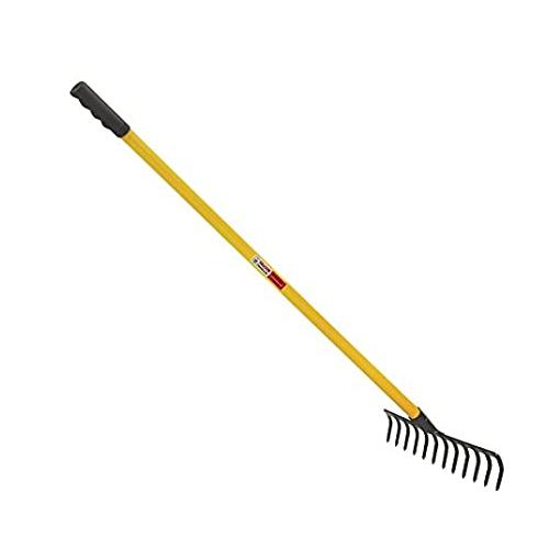 Falcon Premium Garden Rake With Steel Handle And Grip, FRWH-12