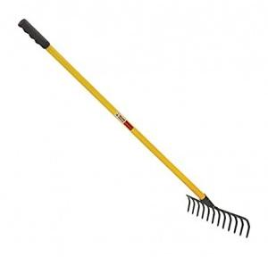 Falcon Premium Garden Rake With Steel Handle And Grip, FRWH-16