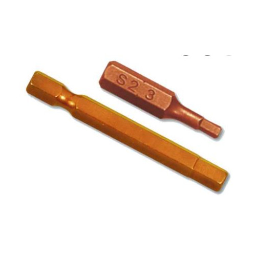 Taparia Hexagon Head Screw Driver Bit, 50mm, SBH 50332 (Pack of 50 Pcs)