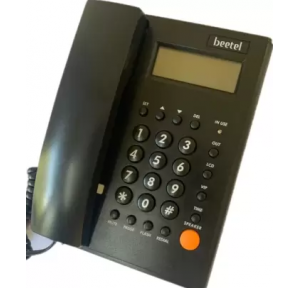 Beetel M500 Corded Landline Phone Black