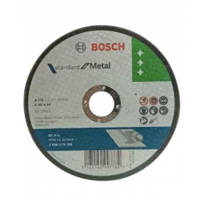 Bosch 2608603412 4 Inch Cut Off Wheels 105 x 1.2 x 16 mm