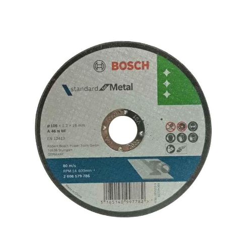Bosch 2608603412 4 Inch Cut Off Wheels 105 x 1.2 x 16 mm
