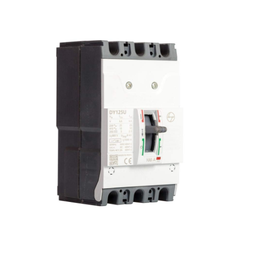 L&T MCCB  DY-125U, 100A/3P/10KA