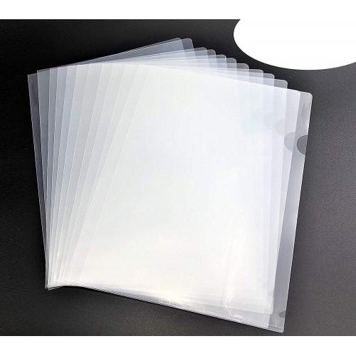 L Plastic Folder A4 Size ( Pack of 10 Pcs )