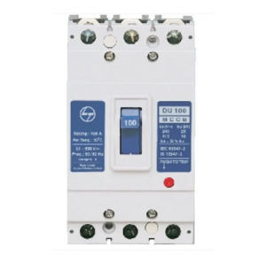 L&T MCCB  3 Pole, 100A, 30KA, DU100H