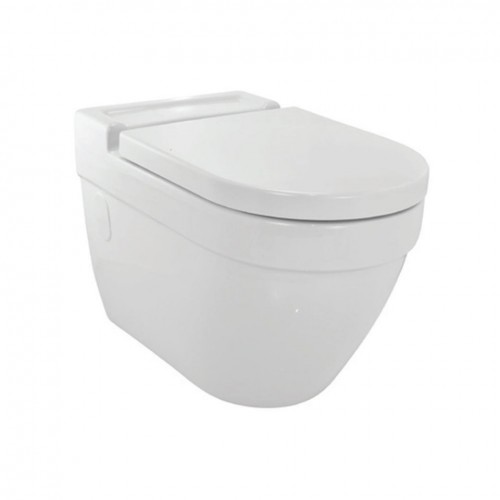 Jaquar Wall Hung WC With UF Soft Close Seat Cover, Hinges, Accessories Set,  360x585x415 mm, OPS-WHT-15951UF