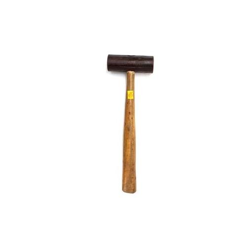 Lovely Leather Hammer With Wooden Handle, 3 Inch