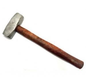 Lovely Lead Hammer with Wooden Handle, 2 Kg