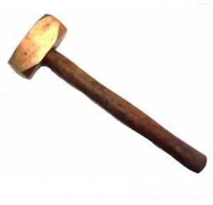 Lovely Copper Hammer with Wooden Handle, 3 Kg