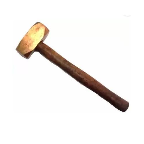 Lovely Copper Hammer with Wooden Handle, 500 gms