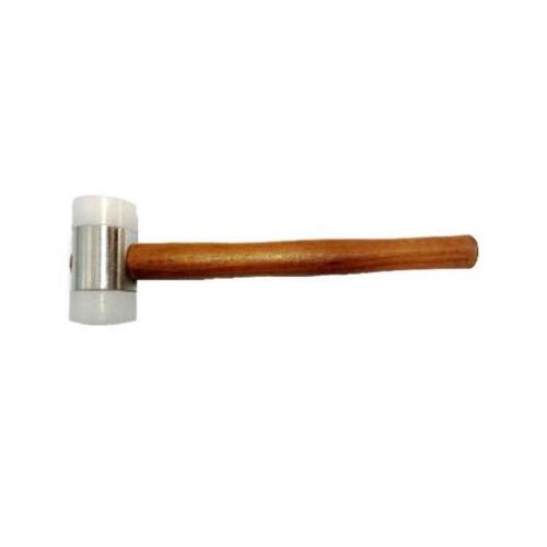 Lovely Lilyton Plastic Hammer/Plastic Mallet with Wooden Handle, 50 mm