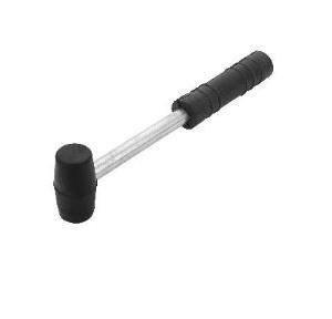 Lovely  Rubber Hammer With Steel Handle, 1.5 Inch