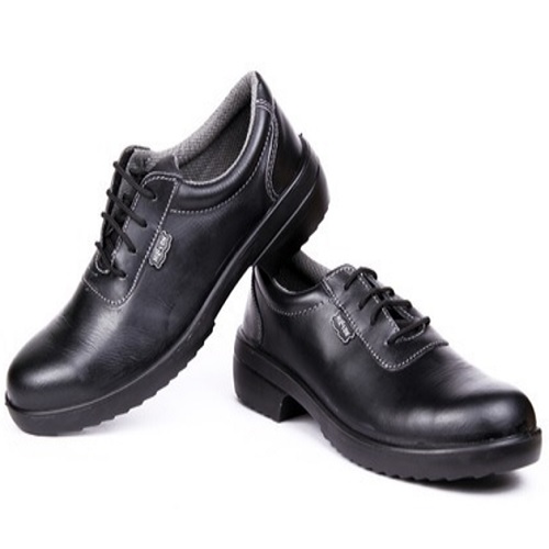 Hillson LF 01 Black Steel Toe Safety Shoes For Women Size 8