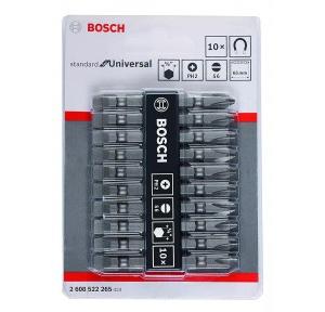 Bosch Screwdriver Double Ended Bit Set 2608521042 PH2 Length 65mm (Pack of 10 Pcs)