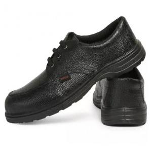 Hillson Leader Black Steel Toe Safety Shoes, Size: 11