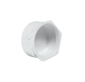 Supreme End Cap Threaded Pipe Fitting 10Kg/cm2 PVC 25mm