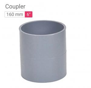 Supreme Pipe Fitting Coupler 6Kg/cm² PVC 160 MM