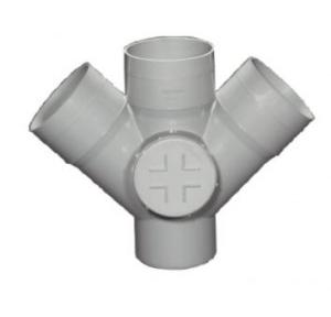 Supreme PVC SWR Fitting Double Y with Door Tee, 160X110mm