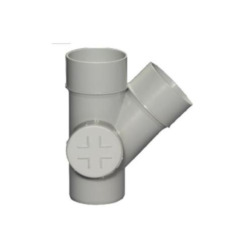 Supreme PVC SWR Fitting Reducing Y Tee, 110X75mm