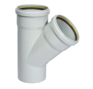 Supreme PVC SWR Fitting Reverse Y Tee 75mm